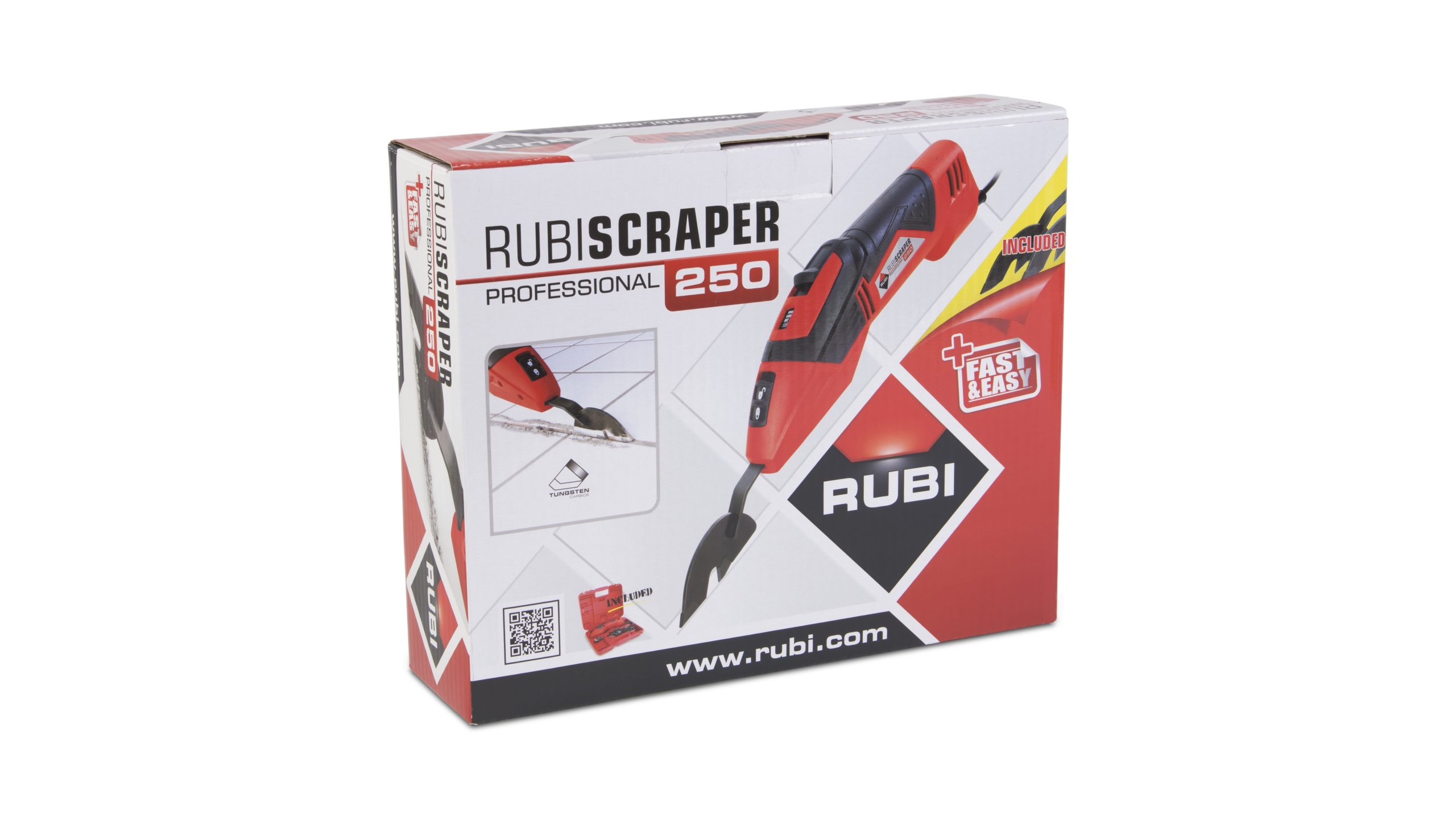 Nuevo Rascador Eléctrico RUBISCRAPER-250 de RUBI