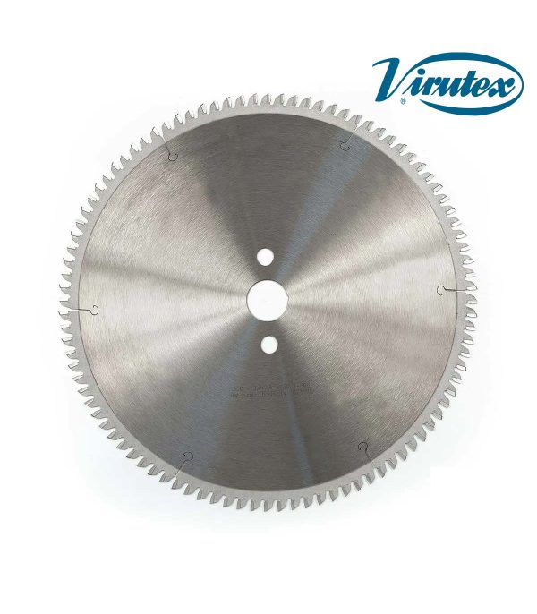 VIRUTEX disco sierra MD 305x30x3.2mm 72z dientes. Para perfiles de aluminio, plástico, madera y aglomerado.