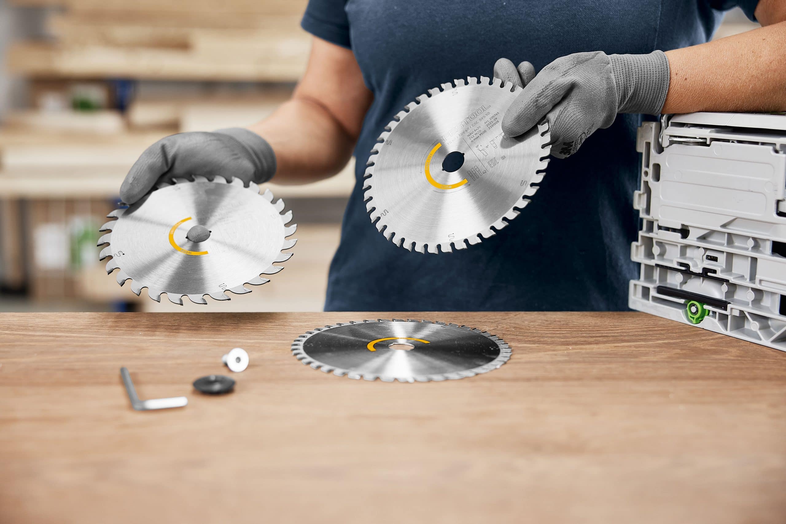 Set hojas sierra Festool 578566 KSB-SORT/3 W 168 mm 8 Set hojas sierra Festool 578566 KSB-SORT/3 W 168 mm - Imagen 7